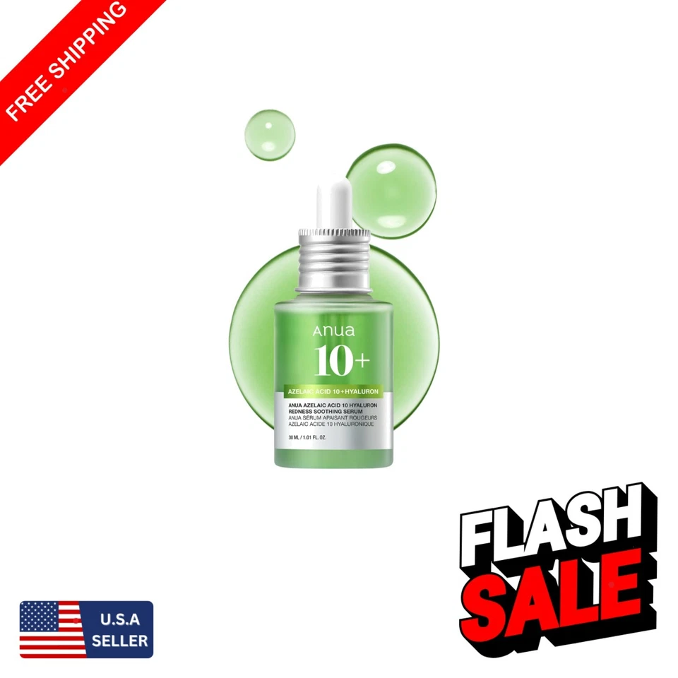 Redness Soothing Serum with 10% Azelaic Acid & 3 Types of Hyaluronic Acid - Image 1 of 4