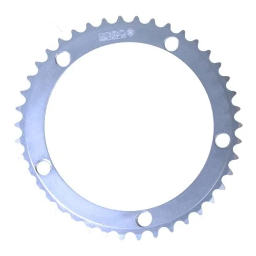 Platos clásicos de aleación Origin8, 144 mm/46 t, plateados Foto 1 de 1