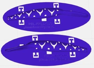 Berkley Flicker Minnow #11 Crankbait Lure Painting Stencil PBL-FM11-016 - Picture 1 of 1