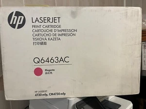 Genuine HP 644A Q6463A Magenta Toner Cartridge SEALED BOX - Picture 1 of 1