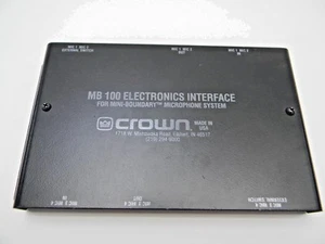 Crown MB 100 Electronics Microphone Interface - Picture 1 of 4