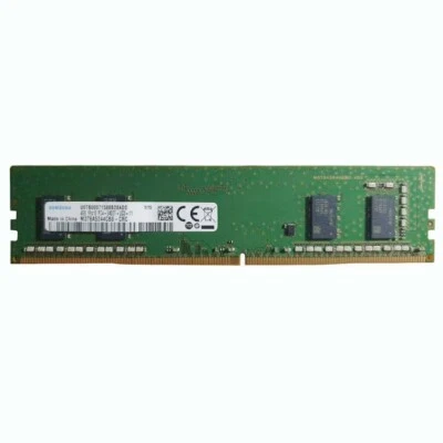 Samsung 2x 4GB 1RX16 PC4-2400T DDR4 19200MHz 288Pin UDIMM Desktop Memory RAM - Image 1 of 3