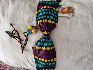 WOMENS LADIES BIKINI top JOHN LEWIS BANDEAU SIZE 8 NEW BNWT - Picture 1 of 4