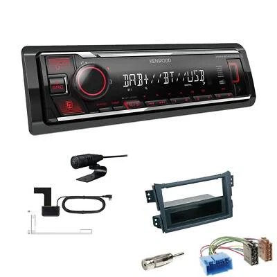 Kenwood DAB+ Media Receiver Autoradio Bluetooth für Suzuki Splash 2008-2014 - Bild 1 von 4