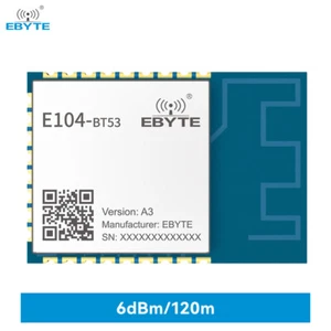 EBYTE 2.4GHz EFR32BG22 Chips Small Size Patch Bluetooth BT5.2 Wireless Module - Picture 1 of 5