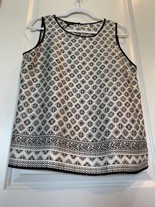 Talbots women’s M petite sleeveless blouse, side zipper, very lightweight - Picture 1 of 11