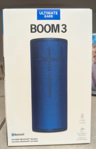 Ultimate Ears Boom 3 Wireless Portable Speaker BLUE- BRAND NEW, NEVER OPENED - Picture 1 of 4