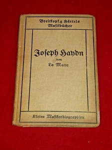 5 Vtg German Books Music Biography By La Mara Haydn Chopin Liszt Weber Bulow - Bild 1 von 12