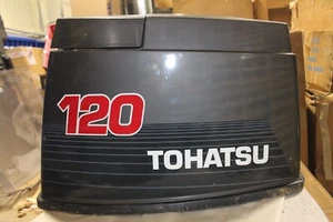 NEW GENUINE OEM TOHATSU 120 HP TOHATSU ENGINE / MOTOR COVER COWL - Picture 1 of 10