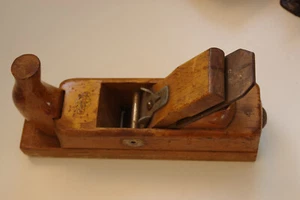 Vintage FAMOS Handhobel Holzhobel Hobel aus Holz - Bild 1 von 7