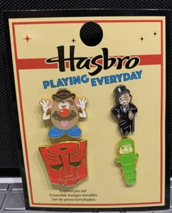 Juego de pines de esmalte cotidiano Hasbro para jugar. Cabeza de patata Funko Mr - Imagen 1 de 2