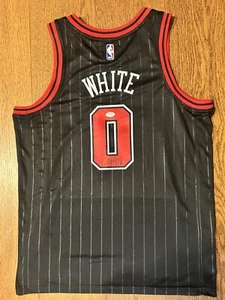 Coby White Signed Autographed Chicago Bulls Jersey PSA/DNA COA North Carolina - Picture 1 of 3