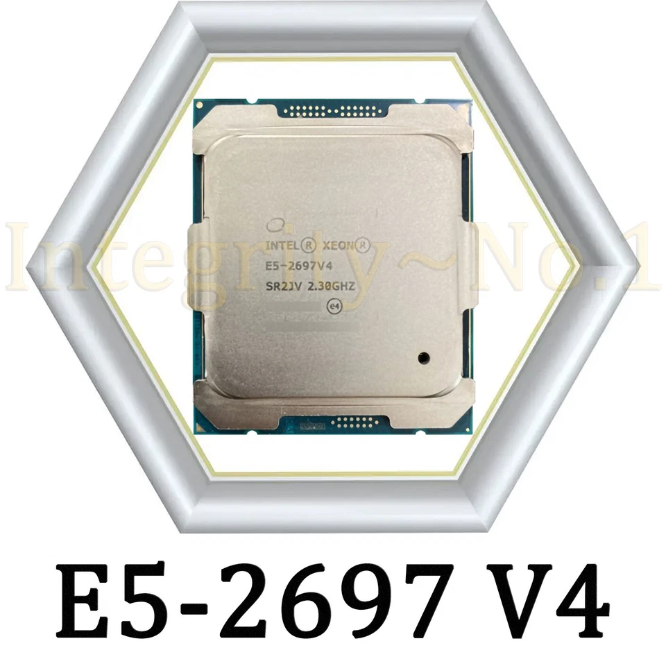 Intel Xeon E5-2697 V4 SR2JV 2.30GHz 18-Core 45MB 145W LGA2011-3 CPU Processor - Image 1 of 1