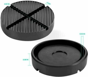 Jack Pads Rubber Pad Adapter Car Truck Cross Slotted Frame Rail Floor1 Universal - Picture 1 of 10