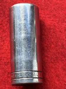 S-K TOOLS 40424 DEEP SOCKET 3/4", 3/8” DRIVE, 12 POINT - USA (t69) - Imagen 1 de 6