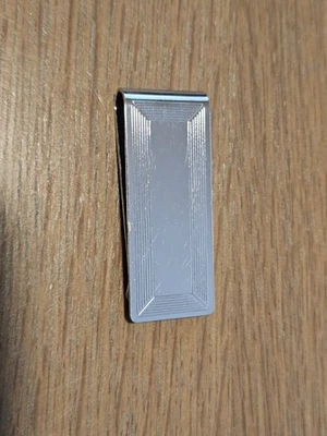 Sterling Silver Money Clip, No Mono, 14.6 Grams, 2" Long, Wow! Worth a Look! - Image 1 of 4