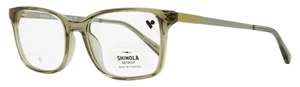 Shinola Flexon Rectangular Eyeglasses SH37003 278 Crystal Fog 53mm - Picture 1 of 3