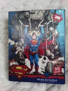 Rompecabezas Superman 300 piezas Prime 3D (12 x 18 pulgadas) ¡Imagen 3D! - Imagen 1 de 2
