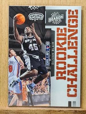 Actualización de temporada 2009-10 DeJuan Blair #7 Rookie Challenger Allstar Spurs L0122A Foto 1 de 2
