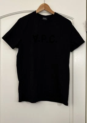 Camiseta com logotipo flocado APC VPC - Imagem 1 de 4