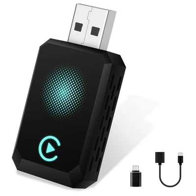 Adattatore CarPlay Wireless Upgrade CarPlay Dongle Converte Cablato a Wireless - Immagine 1 di 4