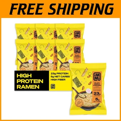 Cozy Black Garlic "Chicken" Ramen, High Protein - 6 Meals - Image 1 of 4