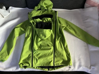 Mamalila Softshell Tragejacke mit Kapuze XS, Größe 36 mit 2 Einsätzen komplett  - Bild 1 von 4