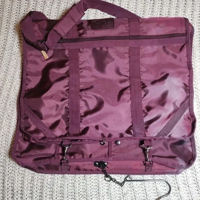 Vintage PIERRE CARDIN Paris New York Hanging Crossbody Canvas Garment Bag 38/22” - Изображение 1 из 4