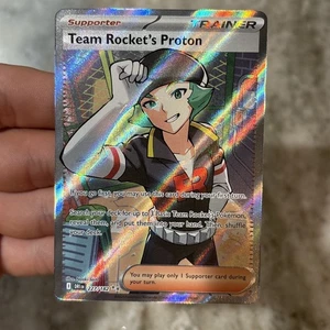 Pokemon TCG: Team Rocket's Proton 227/182, (FULL ART) Destined Rivals _ HOLO - Picture 1 of 2