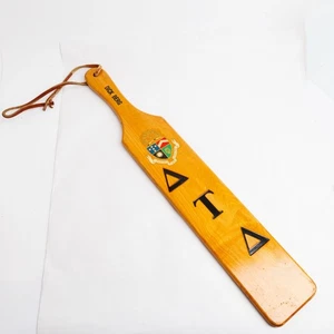 Vintage 1960 Purdue University Bruderschaft Paddel Delta Tau Delta - Bild 1 von 9