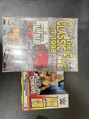 WWF The Classic Five Of 1998 VHS with Cody rhodes knuckle Cruncher figure - Image 1 of 3