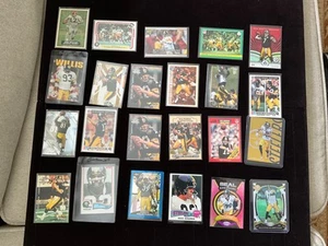 Vintage Karten Lot 22 Pittsburgh Steelers Terry Bradshaw, Ben Roethlisberger, - Bild 1 von 9