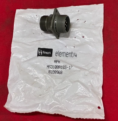 AMPHENOL MS3100A16S-1P CIRCULAR CONNECTOR - Image 1 of 4