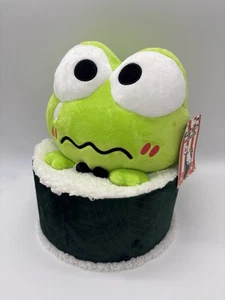 Kidrobot Sanrio Hello Kitty & Friends Keroppi Sushi Roll 11-Inch Plush W Tags - Picture 1 of 6