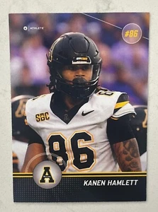 Kanen Hamlett 86 Appalachian State Mountaineers Football TE OnIt Athlete RC B-38 - Bild 1 von 12