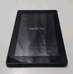 Amazon Kindle Fire HD (3rd Generation) 8GB, Wi-Fi, 7in - Black Tested Works - Picture 1 of 3