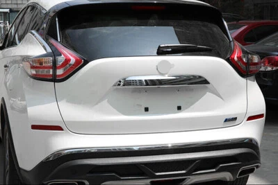 Tapa de maletero trasero ABS cromado para Nissan Murano 2015-2023 2024 Foto 1 de 4