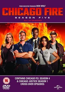 Chicago Fire Season 5 Five DVD R4 - Picture 1 of 1