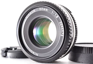 Mint Nikon Nikkor Ai-s AIS 50mm f/1.8 Pancake Prime MF Lens from Japan #1101 - Picture 1 of 12