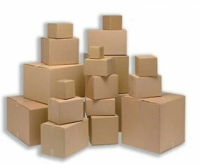 LOT DE   25  CARTON 20 X 20 X 20 cm carton d emballage   DEMENAGEMENT - Photo 1/4
