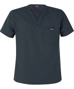 Prendas para el torso Cherokee Workwear para hombre cuello en V peltre artículo pequeño #4789 - Imagen 1 de 4