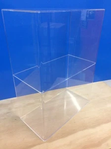 Gabinete de exhibición de encimera DS-Acrílico Lucita 12"" x 8"" x 16""h 1 estante - Imagen 1 de 2