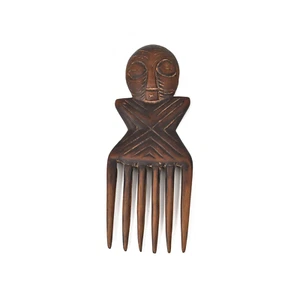 Songye Kifwebe Figural Comb Congo - Picture 1 of 4