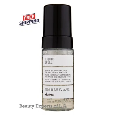 Líquido corporal reforzador de hechizos líquido Davines 125 ml tratamiento para cabello y cuero cabelludo Foto 1 de 3