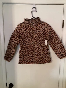 Girls NWT Amazon Essentials Girls Leopard Packable Puffer Jacket Size L - Picture 1 of 2