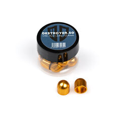 12x DESTROYER.50 | CNC ALU | 2,8g | 12,4mm | Gold | HDR50