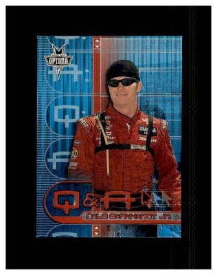 2002 Press Pass Optima Q&A Dale Earnhardt Jr #QA 8/9 NASCAR - Image 1 of 2