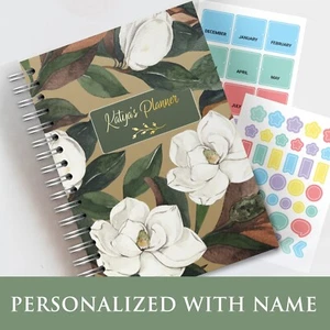 Academic Planner 2023-2024 Monthly Weekly Daily Agenda Personalized Stickers - Picture 1 of 21