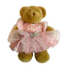 Build-a-Bear Teddy Bear with Princess Tutu Dress Stuffed Animal Plush
