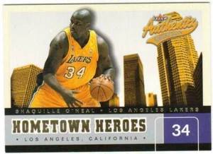 2002-03 FLEER AUTHENTIX #17 of 20 SHAQUILLE O'NEAL HOMETOWN HEROES GOLD - Picture 1 of 1